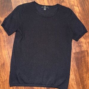 Ann Taylor Classic Black Tee
